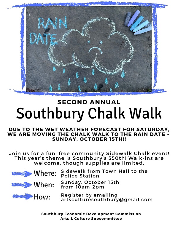 chalk walk flyer