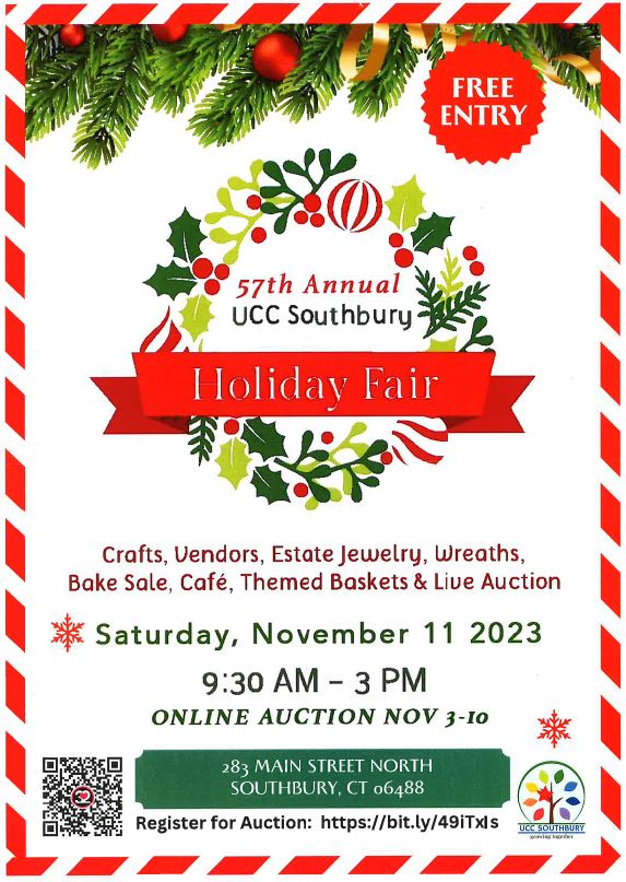 holiday fair flyer