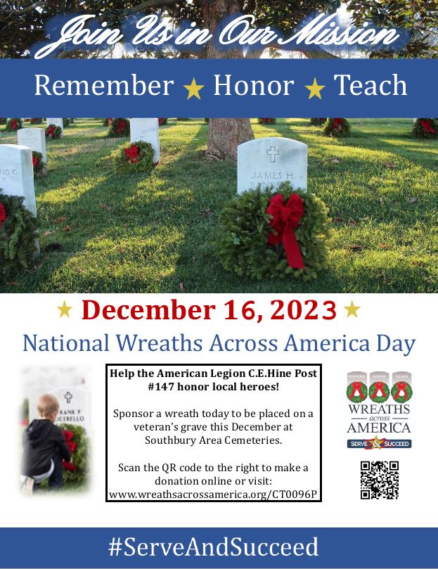 wreaths across america day flyer