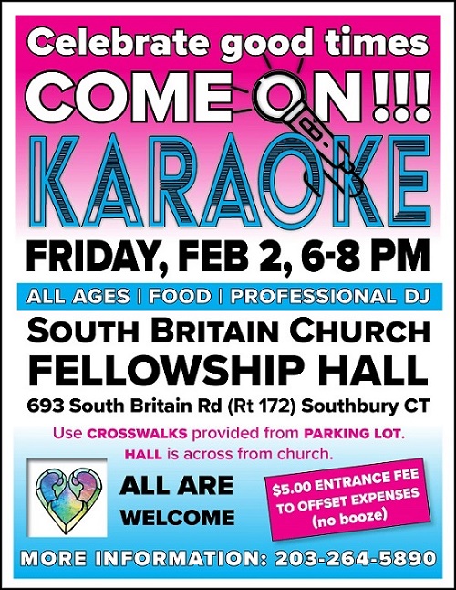 karaoke night flyer