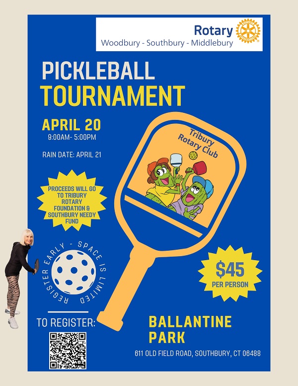 pickleball tournament flyer