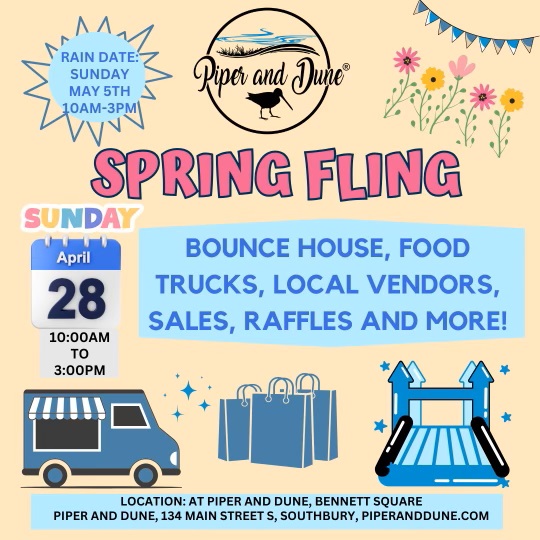 spring fling flyer