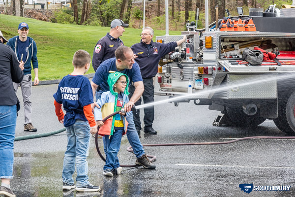 shooting the fire hose