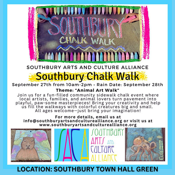 chalk walk flyer