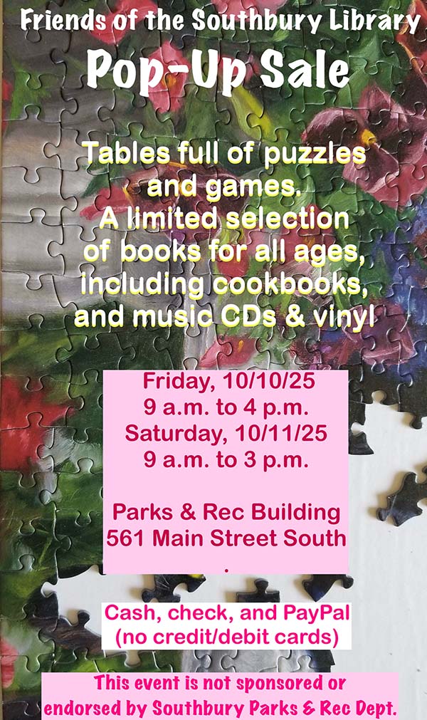 pop-up sale flyer