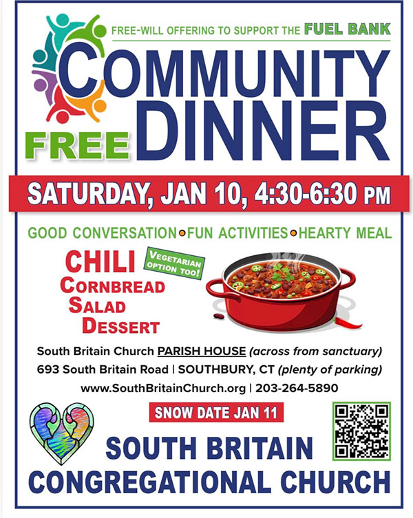 chili dinner flyer