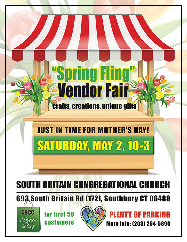 spring fling shopping flyer