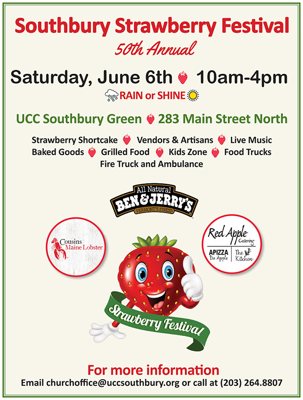 strawberry festival flyer