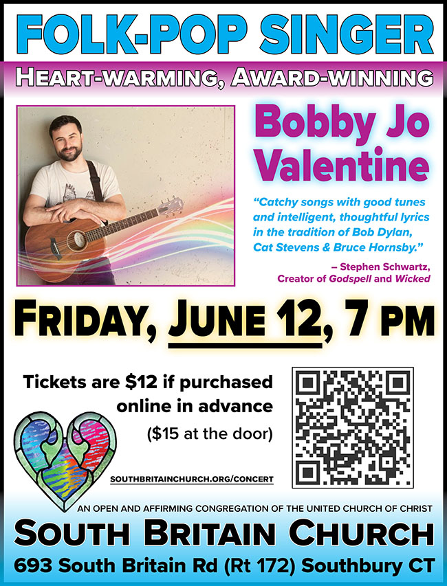 bobby jo valentine concert flyer