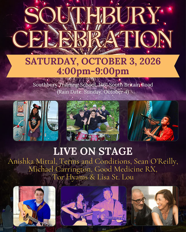 southbury celebration music flyer