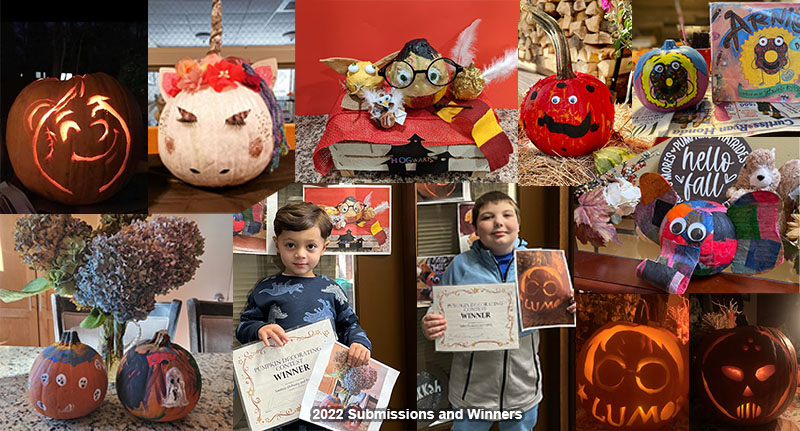 decorated pumpkins