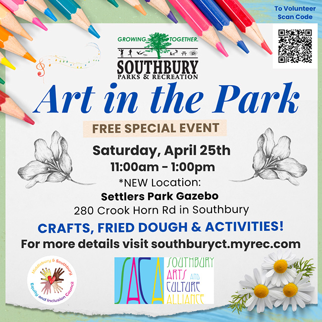art in the park flyer