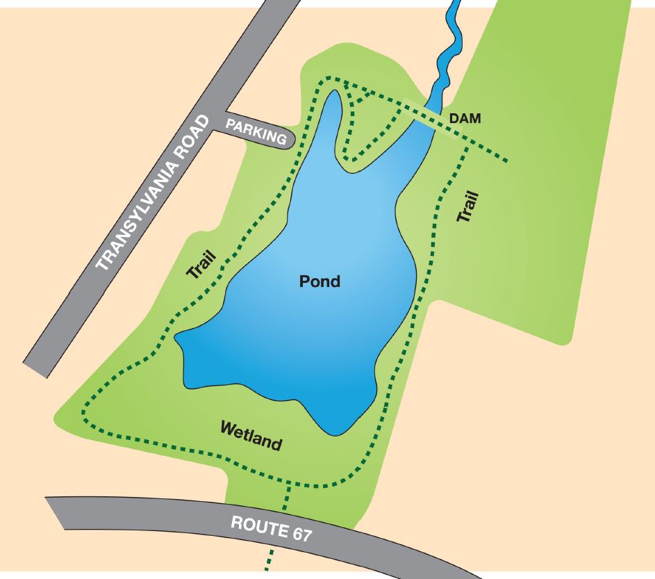 Map of Janie Pierce park