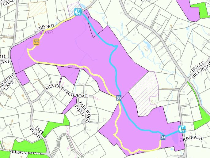 Map of Phillips - Lovdal Farm Preserve