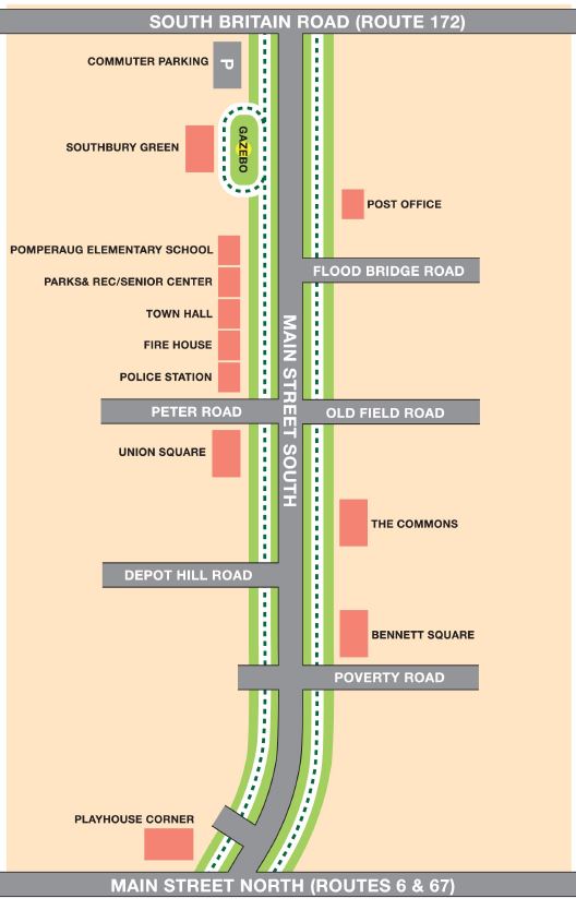 Map of Streetscape