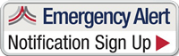 emergency notifications sign up button